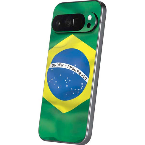 Brazil Flag Pixel 9 Pro XL Skin